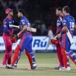 Rajasthan Royals vs Delhi Capitals Standings