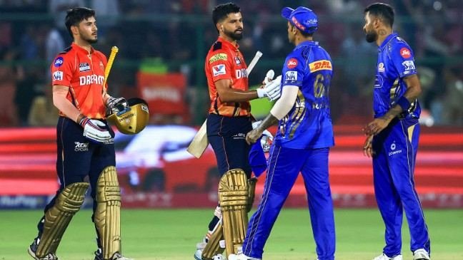 punjab kings vs mumbai indians timeline
