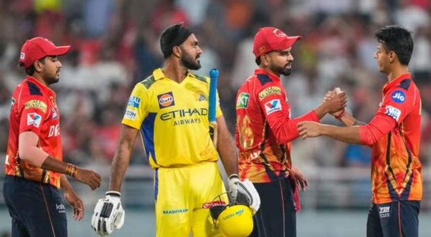 Chennai super kings vs punjab kings standings