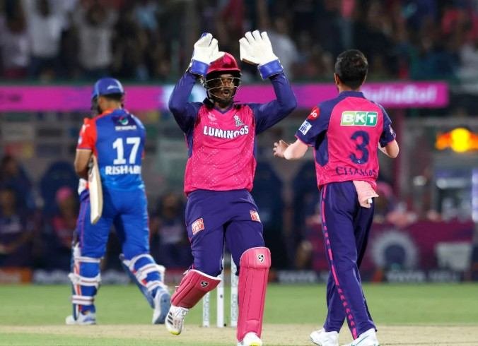 rajasthan royals vs delhi capitals match scorecard