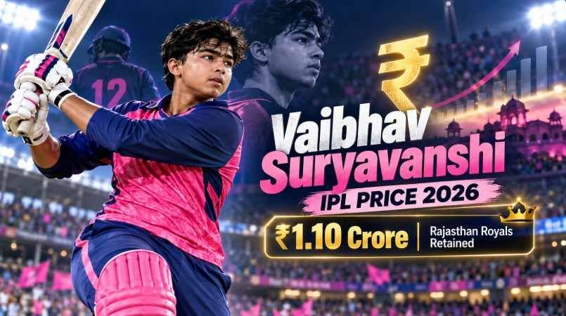vaibhav suryavanshi ipl price 2026