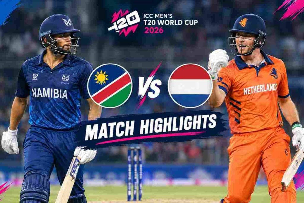 Namibia National Cricket Team vs Netherlands National Cricket Team Match Scorecard