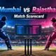mumbai cricket team vs rajasthan cricket team match scorecard