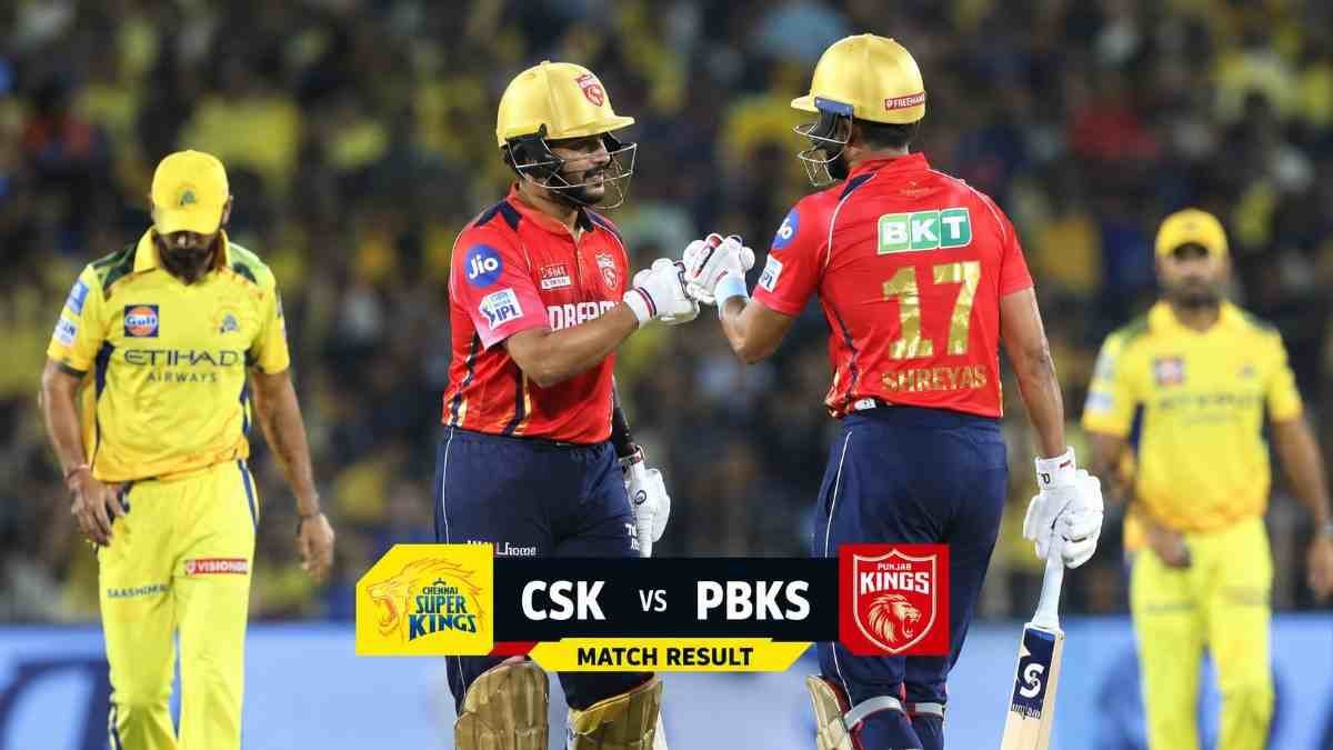 chennai super kings vs punjab kings match scorecard