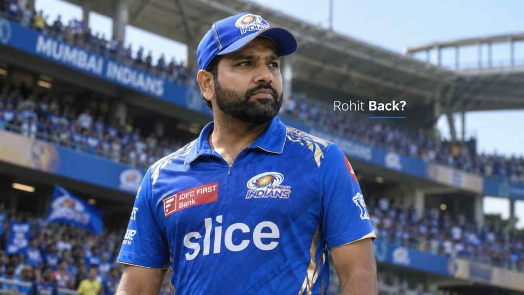 Rohit Sharma Could Be Back as MI Captain