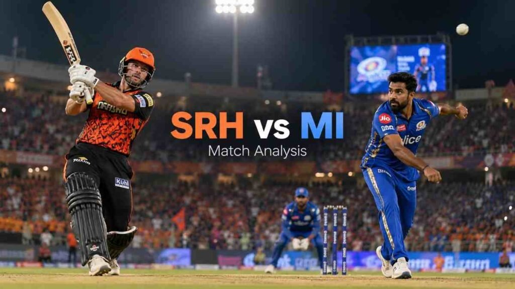 Sunrisers Hyderabad vs Mumbai Indians Match Scorecard
