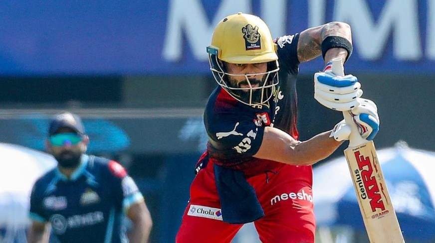 Royal Challengers Bengaluru vs Gujarat Titans Timeline