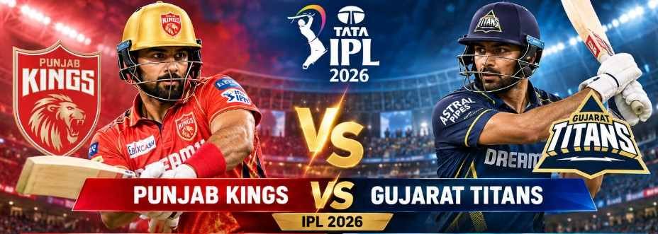 Punjab Kings vs Gujarat Titans match scorecard